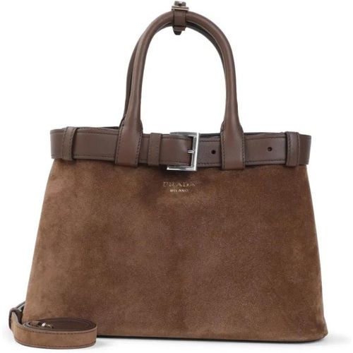 Crossbody Bags - Cocoa Calf Leather Handbag - Gr. unisize - in - für Damen - Prada - Modalova