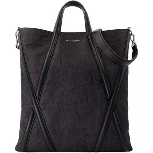 Tote - Harness Shopper Bag - Nylon - Black - Gr. unisize - in - für Damen - alexander mcqueen - Modalova