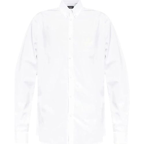 Shirt white - Größe IT 46 - Dsquared2 - Modalova