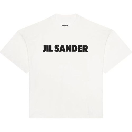 LOGO T-SHIRT LIGHTWEIGHT COTTON - Größe L - Jil Sander - Modalova