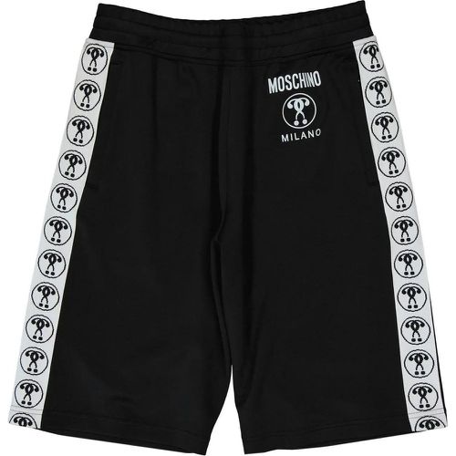 Couture Contrasting Band Shorts - Größe 46 - Moschino - Modalova