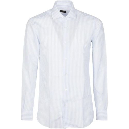 Neck Shirt White - Größe 39 - Barba Napoli - Modalova