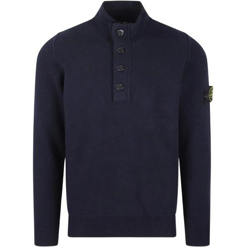 Half-Zip Knit Pullover - Größe XL - Stone Island - Modalova