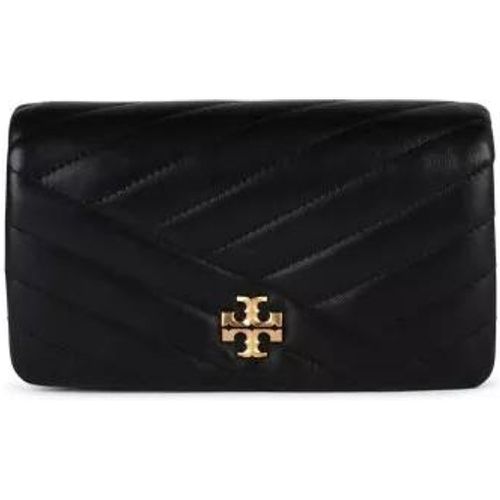 Portemonnaie - Kira' Black Leather Wallet - Gr. unisize - in - für Damen - TORY BURCH - Modalova