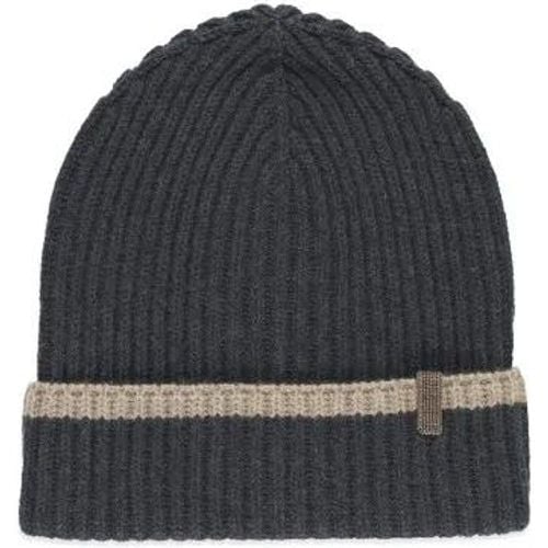 Caps & Mützen - Dark Grey Cashmere Beanie Cap - Gr. M - in - für Damen - BRUNELLO CUCINELLI - Modalova