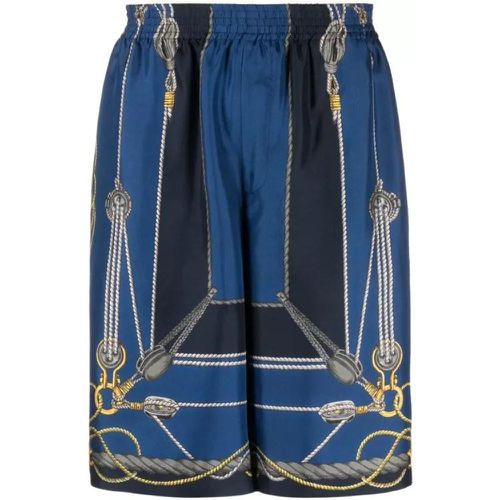 Multicolored Nautical Shorts - Größe 48 - blue - Versace - Modalova