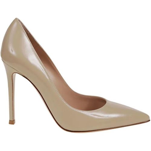 Hohe Schuhe - Calfskin Pointed Toe Pumps - Gr. 35,5 (EU) - in - für Damen - Gianvito Rossi - Modalova