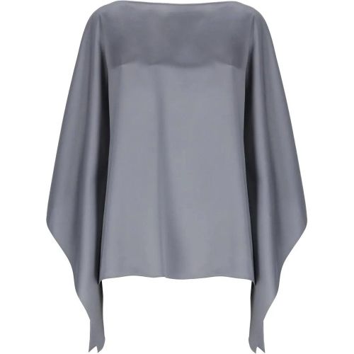 Grey Dramatic Batwing Sleeve Blouse - Größe 2 - Lanvin - Modalova