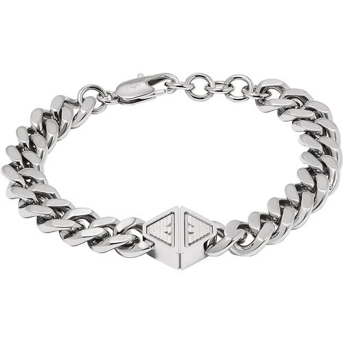 Armbänder - Trend Edelstahl-Armband EGS3132040 - Gr. ONE SIZE - in Silber - für Damen - Emporio Armani - Modalova