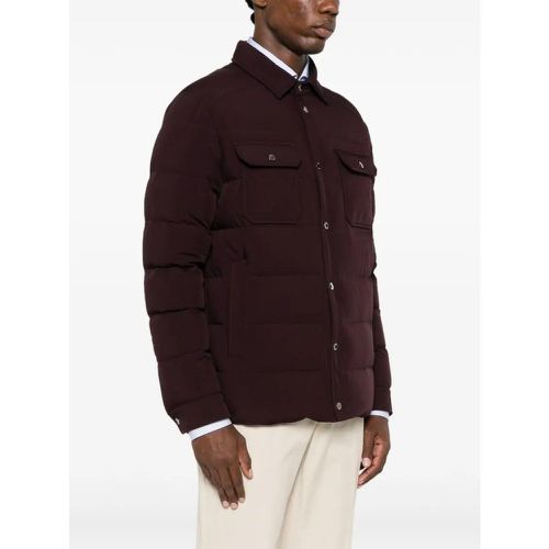 Mulberry Purple Veton Kn Jacket - Größe 54 - Moorer - Modalova