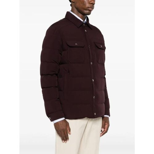 Mulberry Purple Veton Kn Jacket - Größe 54 - lila - Moorer - Modalova