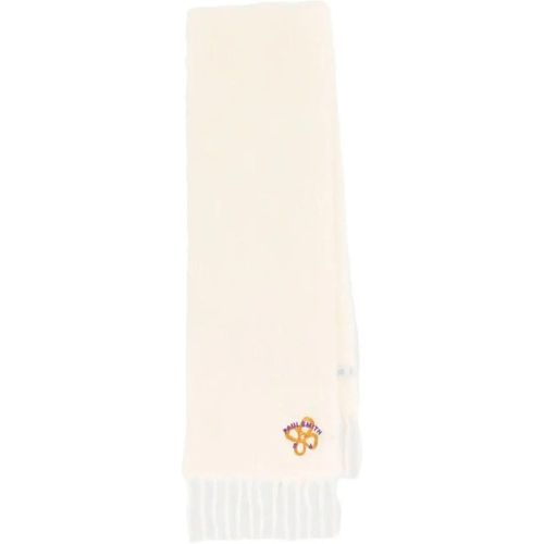 Handschuhe - Echarpe unie Blanc 1 fleur Brod�e W1A 250T - Gr. ONE SIZE - in - für Damen - Paul Smith - Modalova