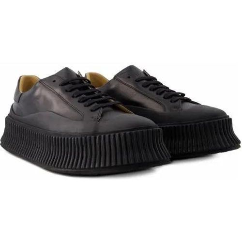 Sneakers - Sneakers - Leather - Black - Gr. 44 (EU) - in - für Damen - Jil Sander - Modalova