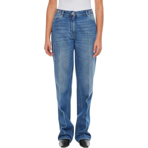 Denim Stone Wash Denim Pant - Größe 27 - Versace - Modalova