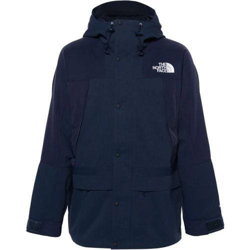 Ripstop Navy Blue Jacket With Logo - Größe L - The North Face - Modalova