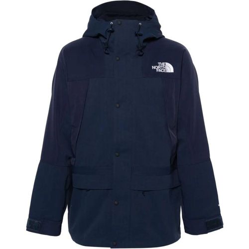 Ripstop Navy Blue Jacket With Logo - Größe M - The North Face - Modalova