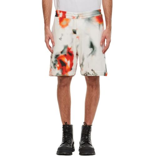 Cotton Printed Shorts - Größe L - alexander mcqueen - Modalova