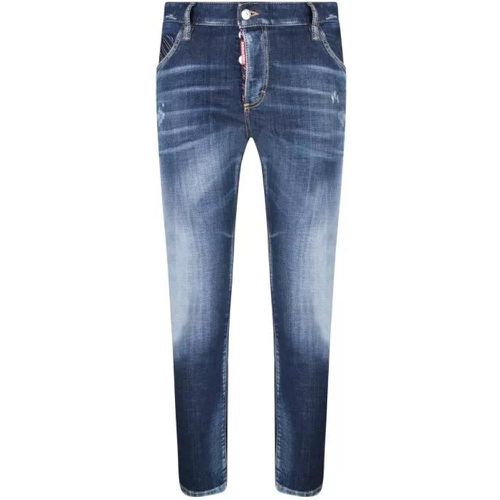 Blue Cotton Jeans - Größe 44 - blue - Dsquared2 - Modalova