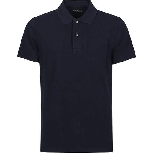 Tennis Piquet Polo Shirt - Größe 48 - Tom Ford - Modalova