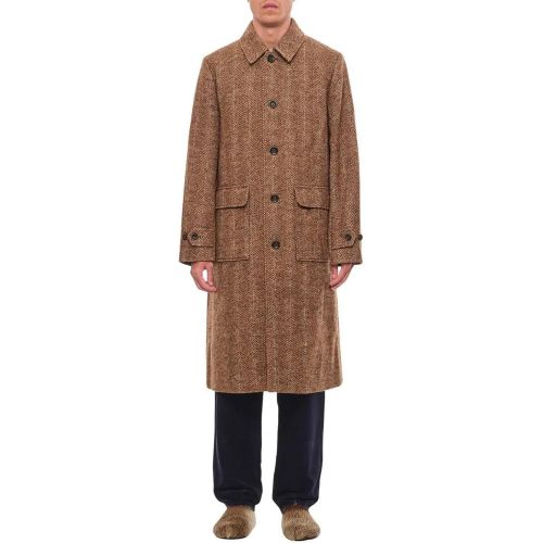 Maximilian Herringbone Wool Coat - Größe M - Les Deux - Modalova