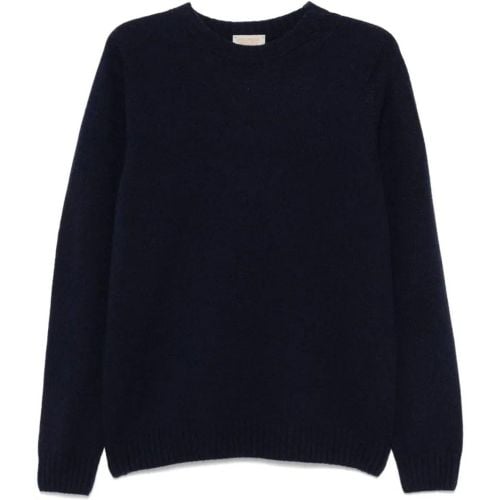 Midnight Blue Norfolk Sweater - Größe L - John Smedley - Modalova