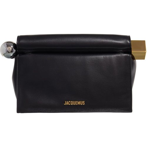 Clutches - La Pochette Rond Carre - Gr. unisize - in - für Damen - Jacquemus - Modalova