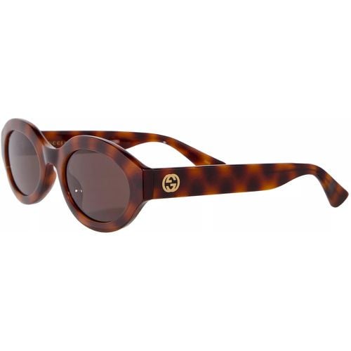 Sonnenbrille - GG1579S-002 - Gr. unisize - in Braun - für Damen - Gucci - Modalova