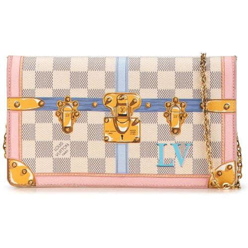 Shopper - Damier Azur Summer Trunks Pochette Weekend - Gr. unisize - in - für Damen - Louis Vuitton - Modalova