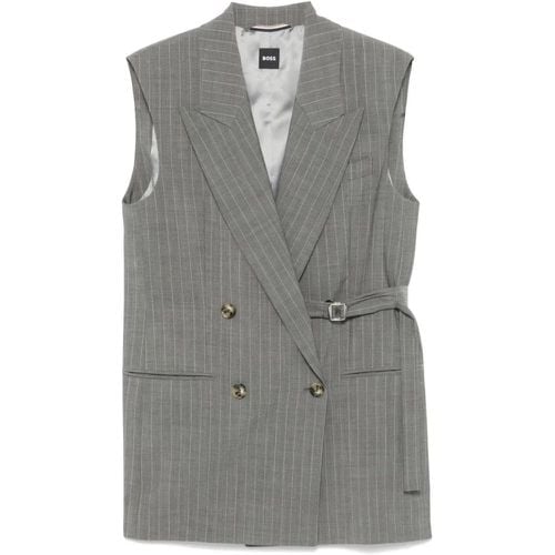 Medium Grey Jewelara Vest - Größe 38 - Boss - Modalova