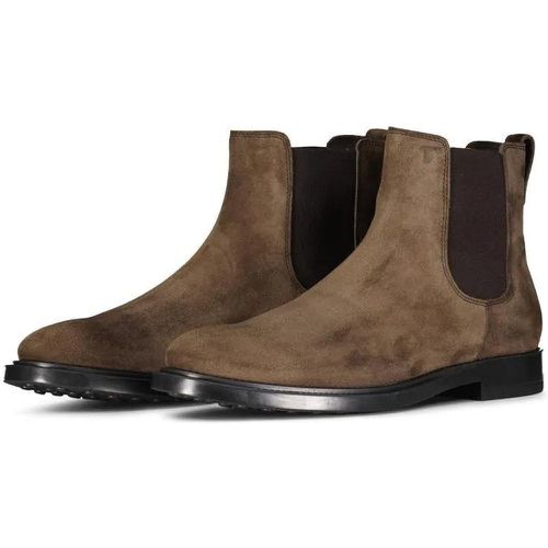 Boots & Stiefeletten - Chelsea Boots in Wildleder-Optik - Gr. 10 - in - für Damen - TOD'S - Modalova