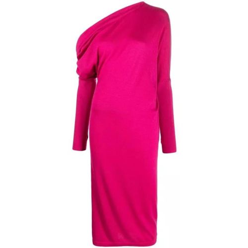 Pink Off-Shoulder Midi Dress - Größe M - pink - Tom Ford - Modalova
