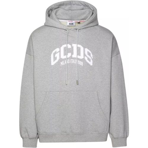Gray Cotton Sweatshirt - Größe L - gray - Gcds - Modalova