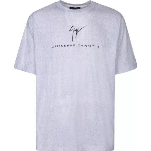 Cotton T-Shirt - Größe L - gray - giuseppe zanotti - Modalova