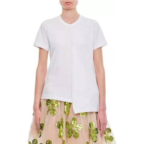 Cotton Jersey T-Shirt - Größe S - white - Comme des Garcons - Modalova