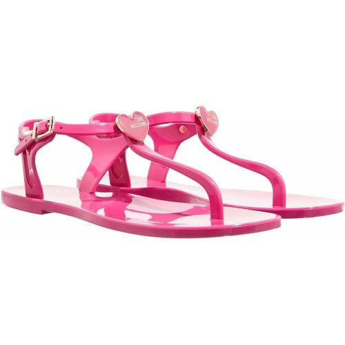 Sandalen - Jelly - Gr. 39 (EU) - in Rosa - für Damen - Love Moschino - Modalova