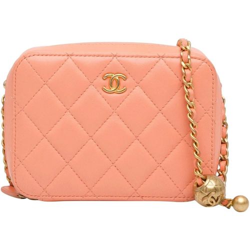 Shopper - CC Quilted Lambskin Pearl Crush Camera Bag - Gr. unisize - in - für Damen - Chanel - Modalova