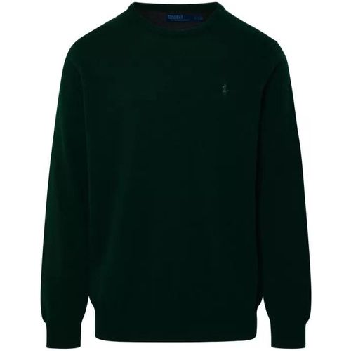 Green Wool Sweater - Größe L - green - Polo Ralph Lauren - Modalova