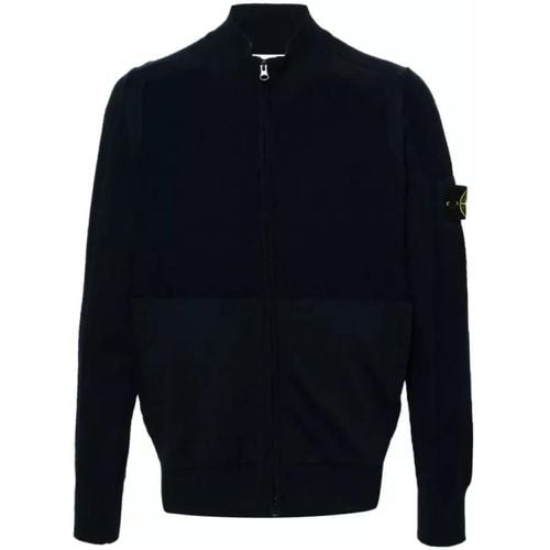 Compasse-Badge Knitted Cardigan - Größe XXL - Stone Island - Modalova