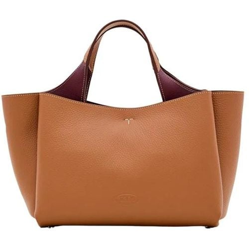 Totes & Shopper - Mini Leather Tote Bag - Gr. unisize - in - für Damen - TOD'S - Modalova