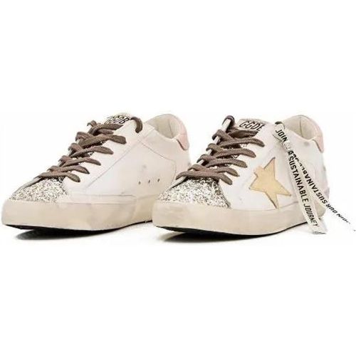 Low-Top Sneaker - Super Star Leather Sneakers - Gr. 37 (EU) - in - für Damen - Golden Goose - Modalova