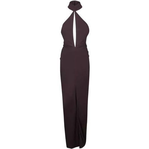 Viscose-Blend Dress - Größe 40 - brown - Tom Ford - Modalova