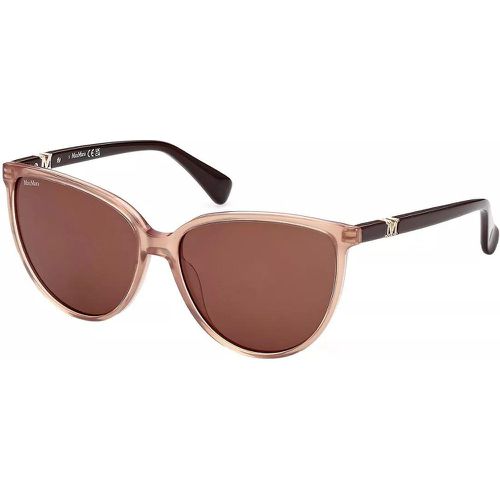 Sonnenbrille - MM004559F - Gr. unisize - in Braun - für Damen - Max Mara - Modalova