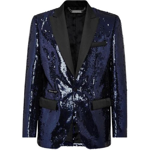 Einknopf-Blazer Slim Fit - Größe 3XL - Philipp Plein - Modalova