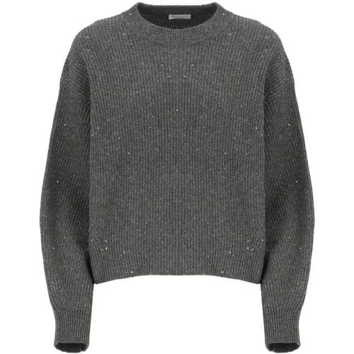 Wool And Cashmere Sweater - Größe S - BRUNELLO CUCINELLI - Modalova