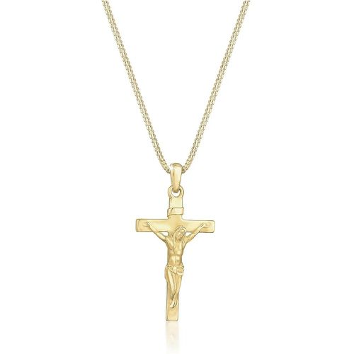 Halsketten - Halskette Kreuz Klassisch Glaube Jesus Kommunion 3 - Gr. unisize - in - für Damen - Elli - Modalova