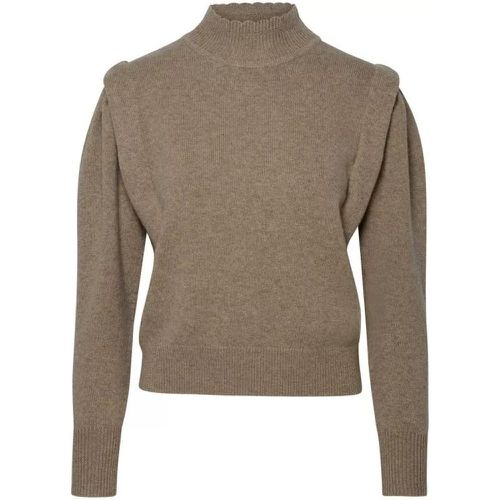 Lucile Beige Wool Turtleneck Sweater - Größe 34 - brown - Etoile Isabel Marant - Modalova