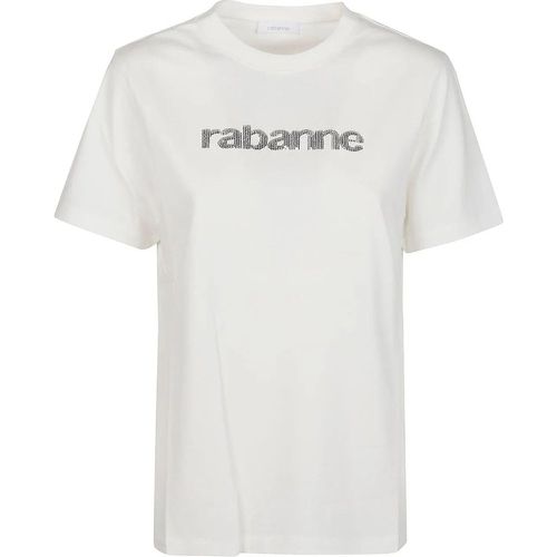 T-shirt White - Größe L - Paco Rabanne - Modalova