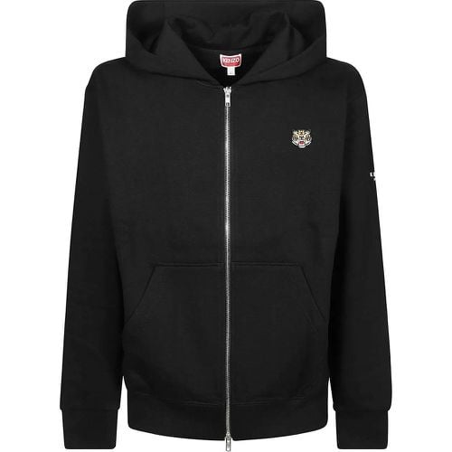 Lucky Tiger Full Zip Sweatshirt Black - Größe L - Kenzo - Modalova