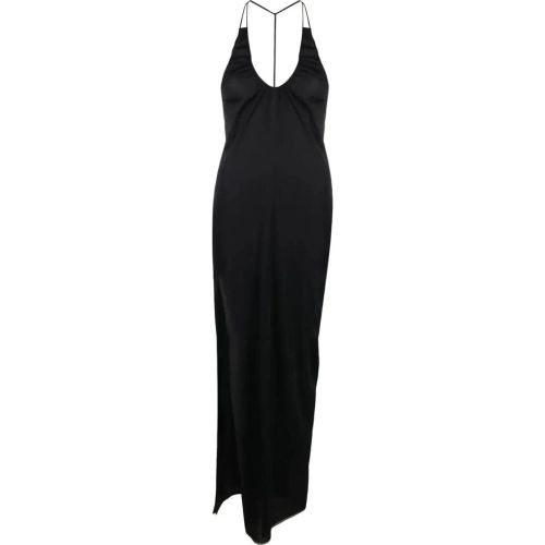 Halterneck Slit Dress - Black - Größe UK 8 - J.W.Anderson - Modalova