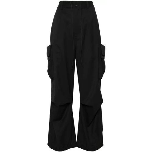Black Wide Leg Cargo Pants - Größe S - black - Y-3 - Modalova